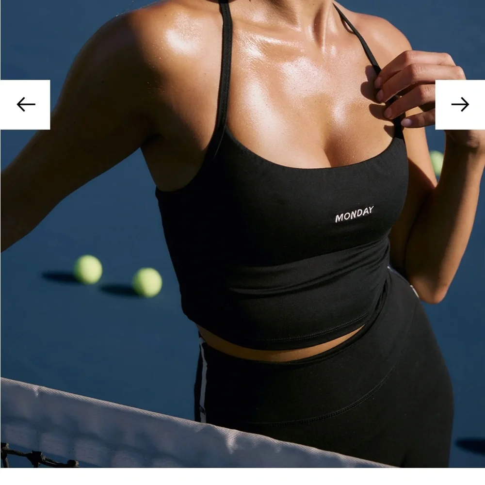 Monday Body Olympic tank in black 🖤 - Picture 2 of 6